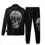 survetements ensemble jogging philipp plein noir big skull qp